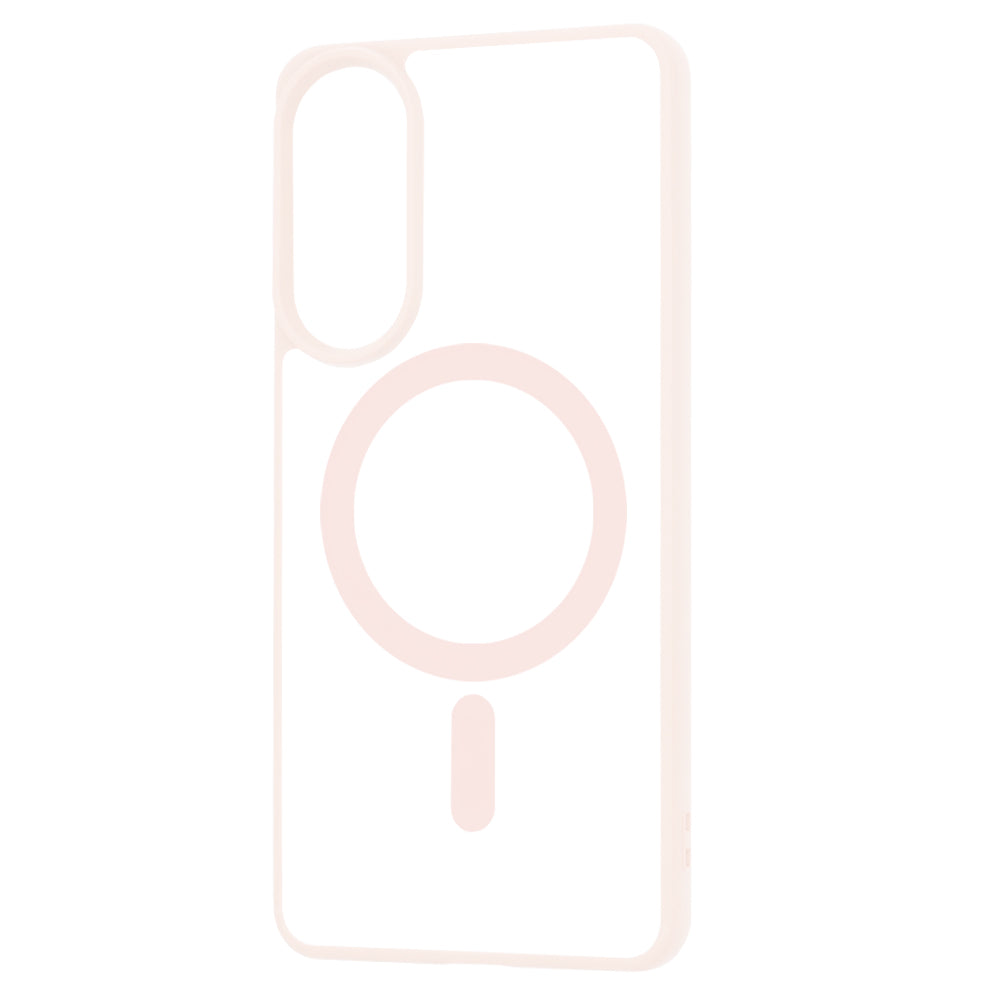 Coque MagSafe pour Samsung Galaxy S25 Edge S937, Techsuit, Pro, Rose