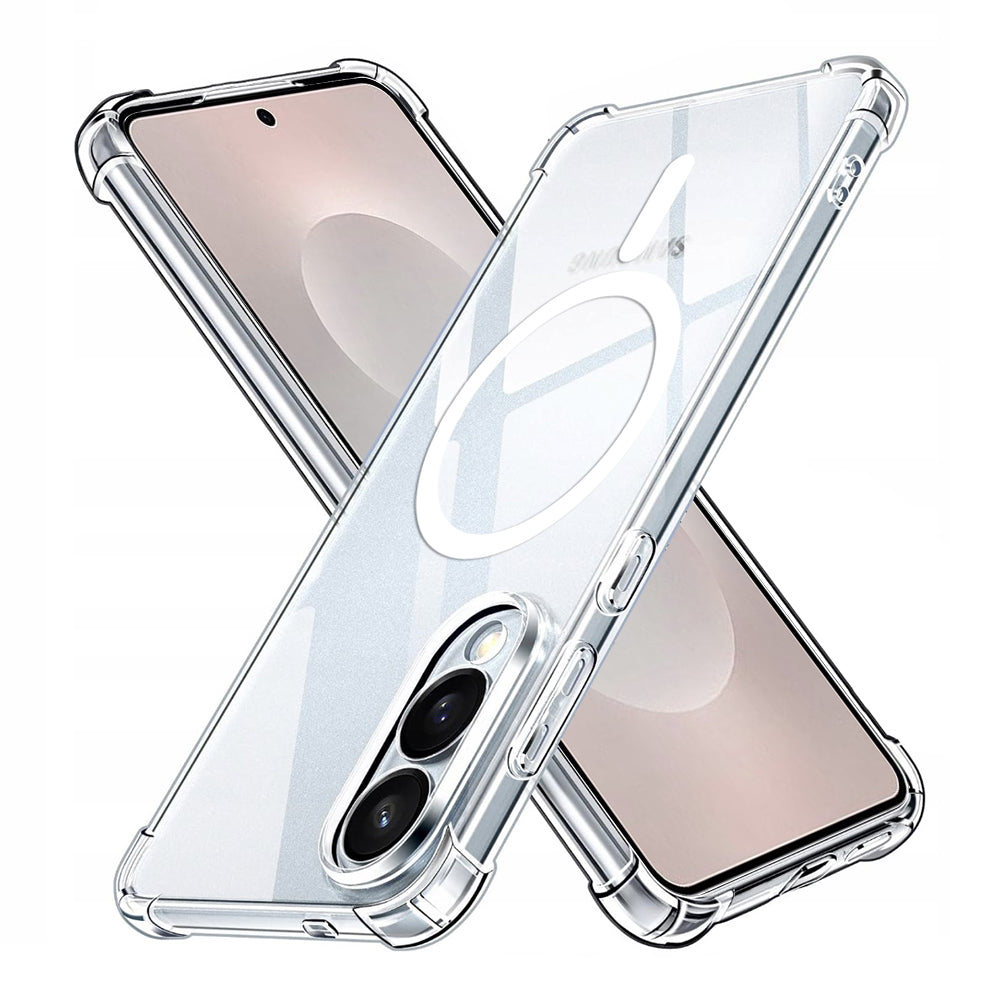 Coque MagSafe pour Samsung Galaxy S25 Edge S937, Techsuit, Antichoc, Transparente