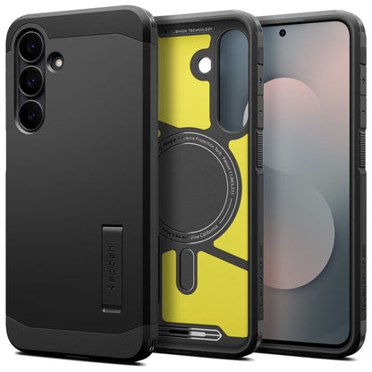 MagSafe Case for Samsung Galaxy S25 FE, Spigen, Tough Armor, Black