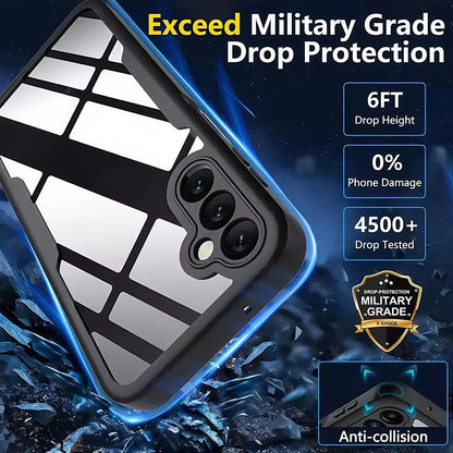 Coque MagSafe pour Samsung Galaxy S25 FE, Techsuit, ColorVerse 360, Violet