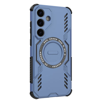 Coque MagSafe pour Samsung Galaxy S25+ S936, Techsuit, ArmorMag, Bleue
