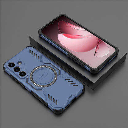 Coque MagSafe pour Samsung Galaxy S25+ S936, Techsuit, ArmorMag, Bleue