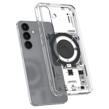 MagSafe Case for Samsung Galaxy S25 S931, Spigen, Ultra Hybrid Neo One, Transparent