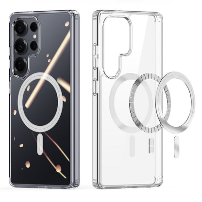 Coque MagSafe pour Samsung Galaxy S25 Ultra S938, DUX DUCIS, Clin, Transparente
