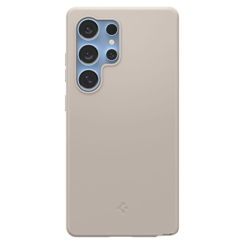 Étui MagSafe pour Samsung Galaxy S25 Ultra S938, Spigen, Silicone Fit, Beige