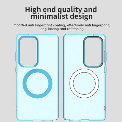MagSafe Case for Samsung Galaxy S25 Ultra S938, Techsuit, CandyCase, Blue