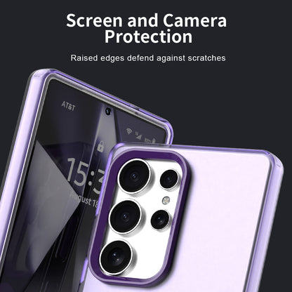 Coque MagSafe pour Samsung Galaxy S25 Ultra S938, Techsuit, CandyCase, Violet