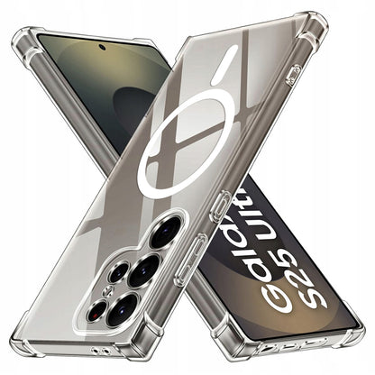 MagSafe Case for Samsung Galaxy S25 Ultra S938, Techsuit, Shockproof, Transparent