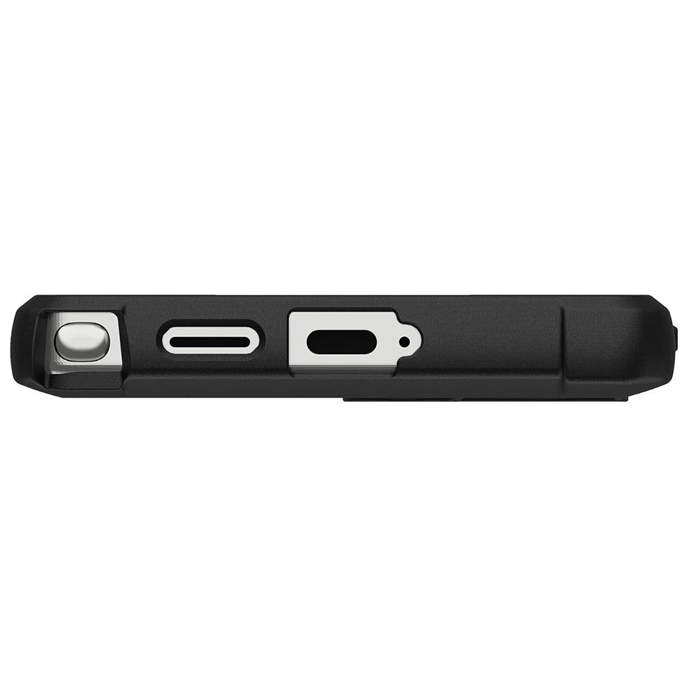 Coque MagSafe pour Samsung Galaxy S25 Ultra S938, Urban Armor Gear, Metropolis LT Topography, Noire