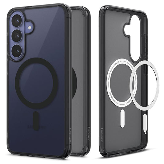 Coque MagSafe pour Samsung Galaxy S26 FE S741, Spigen, Ultra Hybrid, Noir Satiné ACS11637