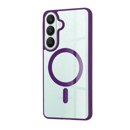 Coque MagSafe pour Samsung Galaxy S26 FE S741, Techsuit, Pro, violette