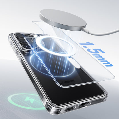 MagSafe Case for Samsung Galaxy S26 Plus S947, ESR, Classic Hybrid Kickstand, Transparent