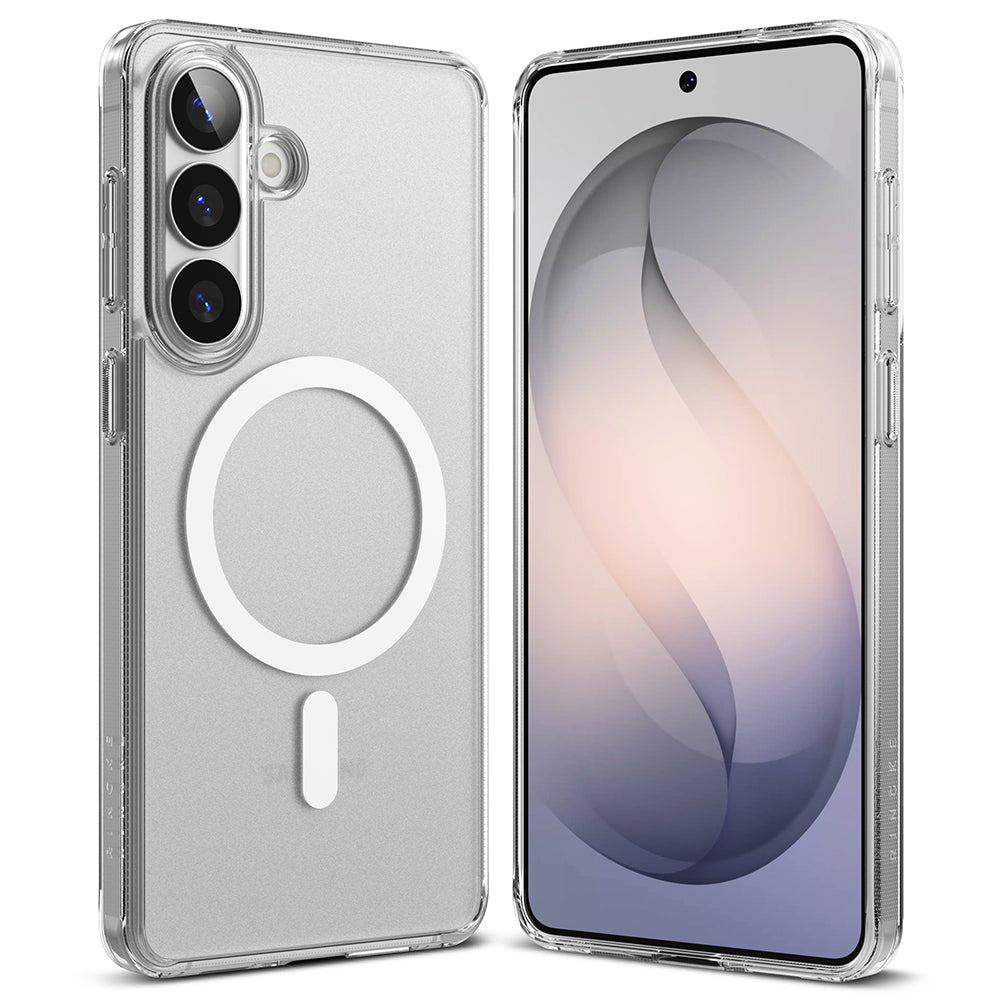 Coque MagSafe pour Samsung Galaxy S26 Plus, Ringke, Fusion, Transparent Mat