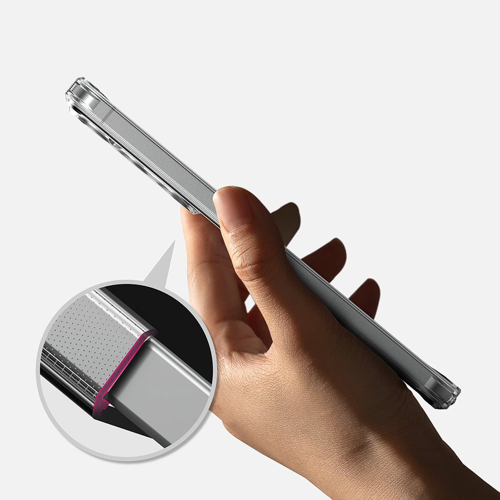 Coque MagSafe pour Samsung Galaxy S26 Plus, Ringke, Fusion, Transparent Mat