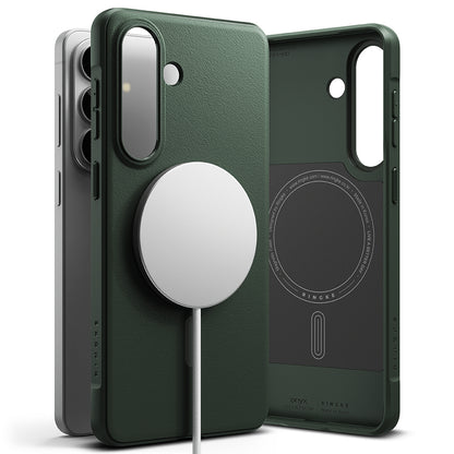Étui MagSafe pour Samsung Galaxy S26 Plus S947, Ringke, Onyx, Vert Foncé