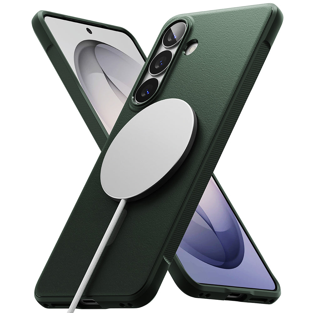 Étui MagSafe pour Samsung Galaxy S26 Plus S947, Ringke, Onyx, Vert Foncé