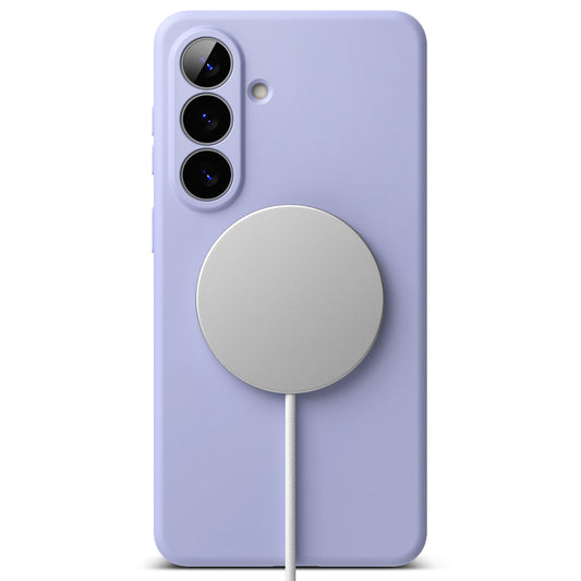 Étui MagSafe pour Samsung Galaxy S26 Plus, Ringke, Silicone, Mauve