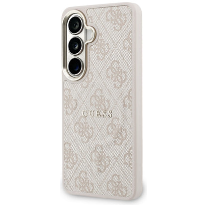 MagSafe Case for Samsung Galaxy S26 Plus S947, Guess, 4G Embossed Ring, Pink