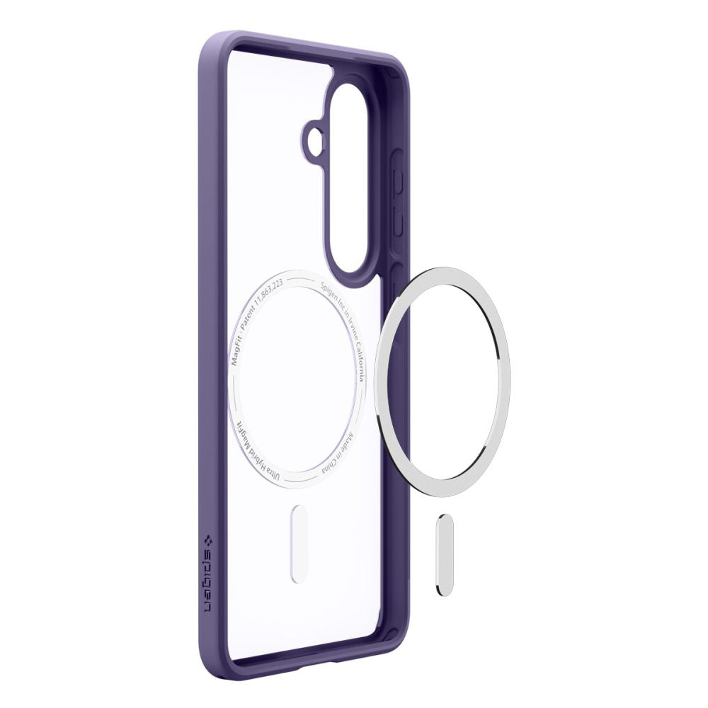 MagSafe Case for Samsung Galaxy S26 Plus S947, Spigen, Ultra Hybrid, Dark Purple ACS11214