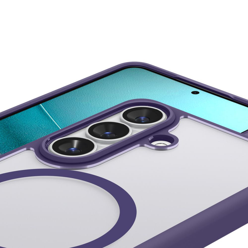 MagSafe Case for Samsung Galaxy S26 Plus S947, Spigen, Ultra Hybrid, Dark Purple ACS11214