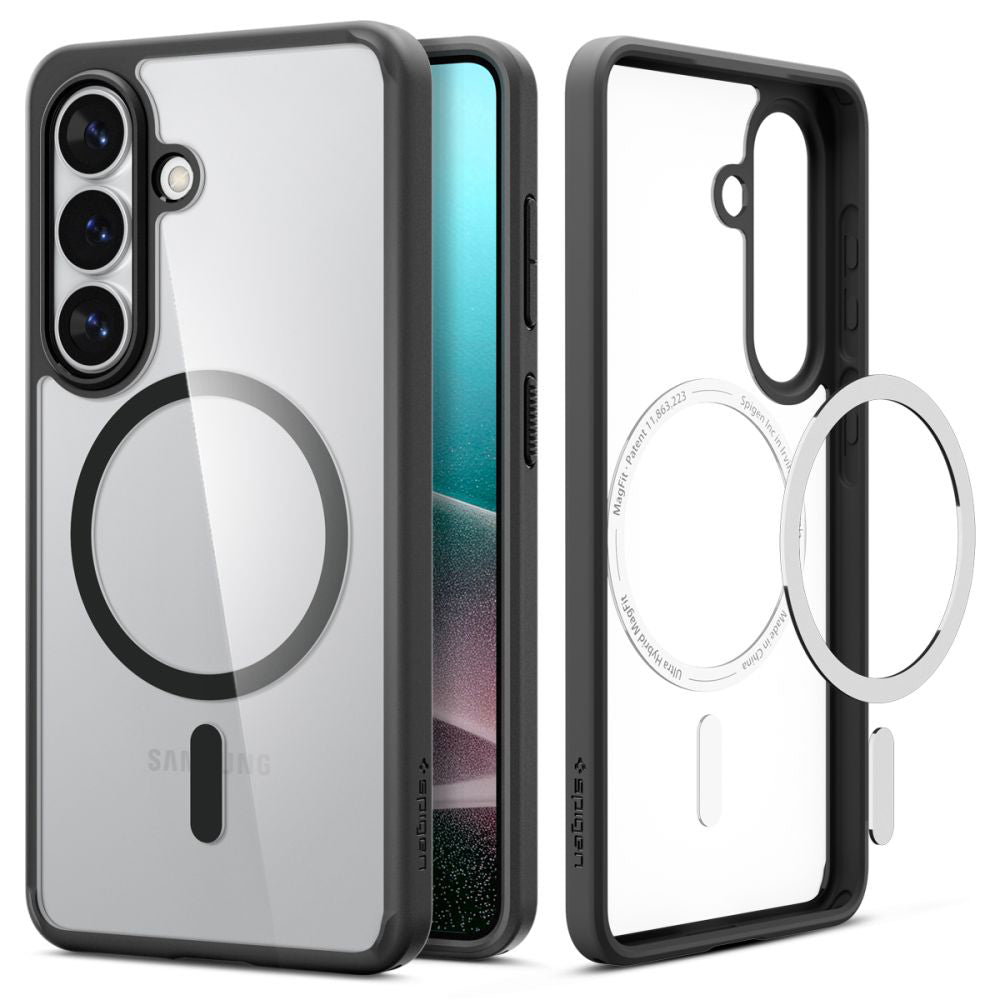 Coque MagSafe pour Samsung Galaxy S26 Plus S947, Spigen, Ultra Hybrid, Noir Mat ACS10710