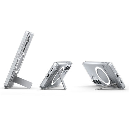 Coque MagSafe pour Samsung Galaxy S26 Plus S947, Spigen, Ultra Hybrid S, Transparente Blanche ACS11050