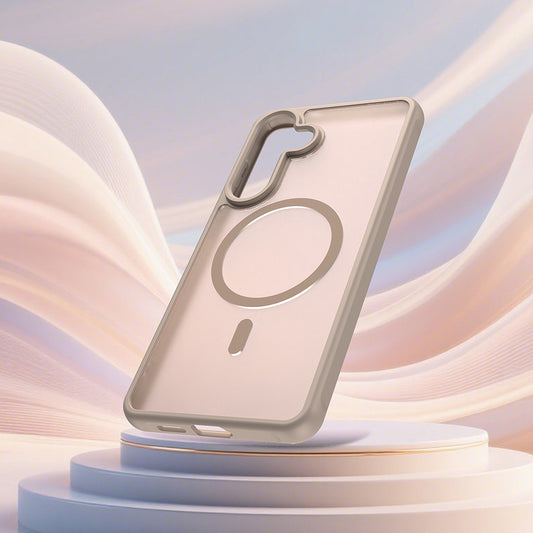 Étui MagSafe pour Samsung Galaxy S26 Plus, Techsuit, HaloFrost II, Doré