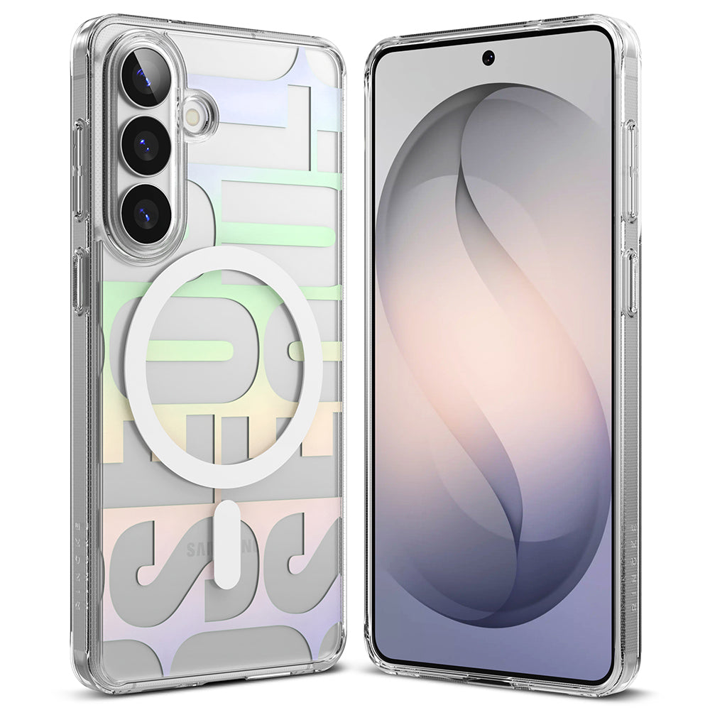 Coque MagSafe pour Samsung Galaxy S26 S942, Ringke, Fusion Seoul, Transparente