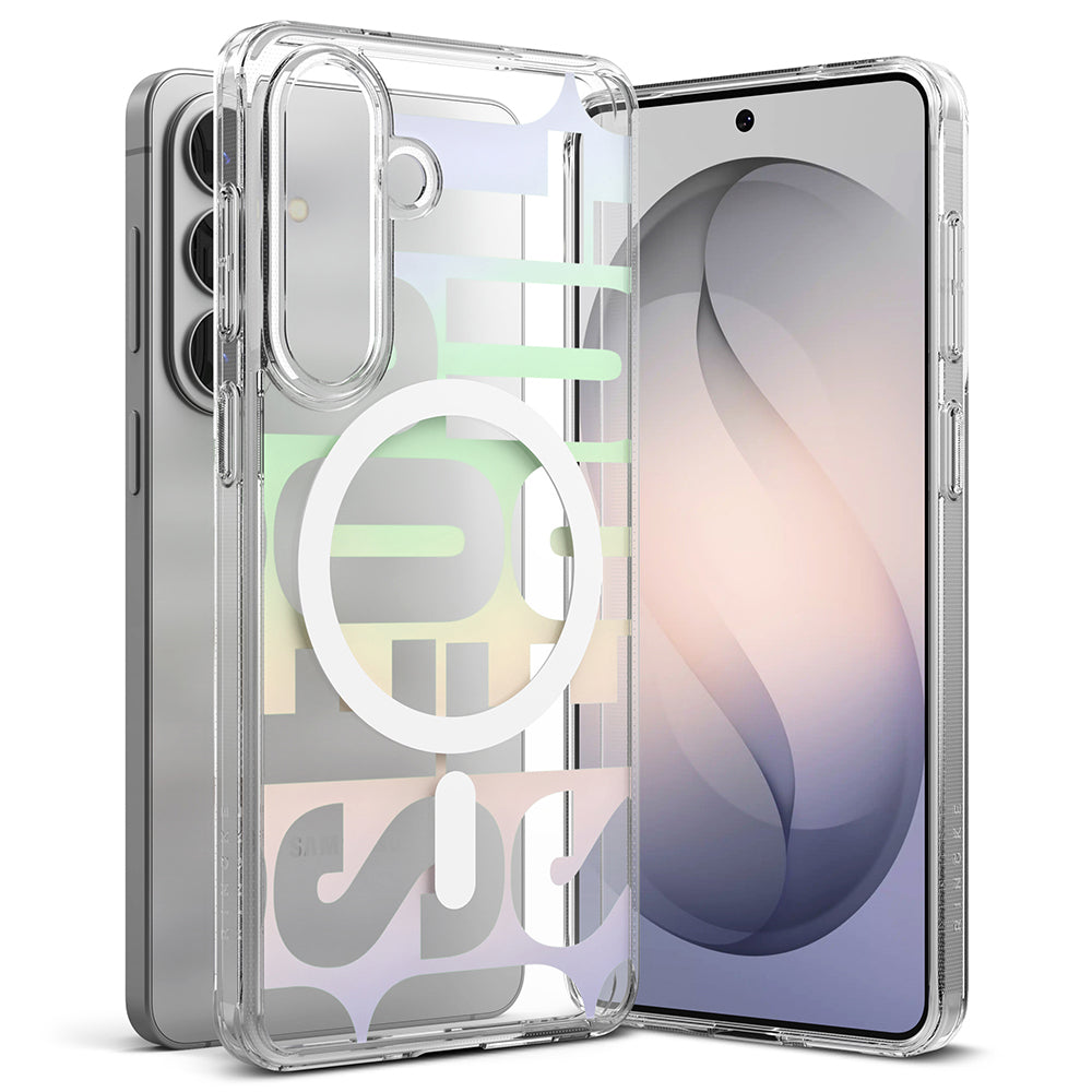 Coque MagSafe pour Samsung Galaxy S26 S942, Ringke, Fusion Seoul, Transparente