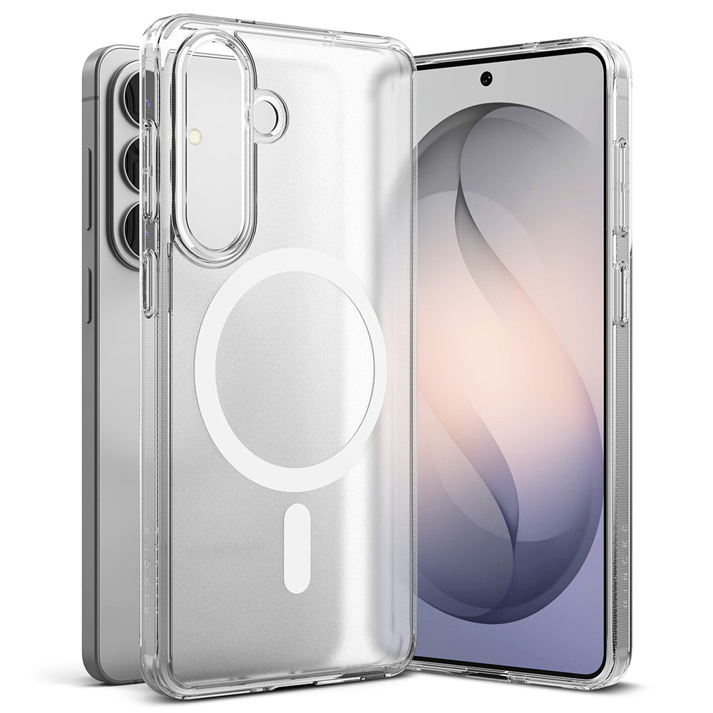 Coque MagSafe pour Samsung Galaxy S26, Ringke, Fusion, Transparent Mat
