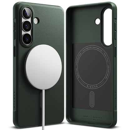 Coque MagSafe pour Samsung Galaxy S26 S942, Ringke, Onyx, Vert Foncé