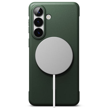 Coque MagSafe pour Samsung Galaxy S26 S942, Ringke, Onyx, Vert Foncé