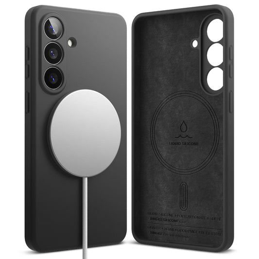 Étui MagSafe pour Samsung Galaxy S26, Ringke, Silicone, Noir