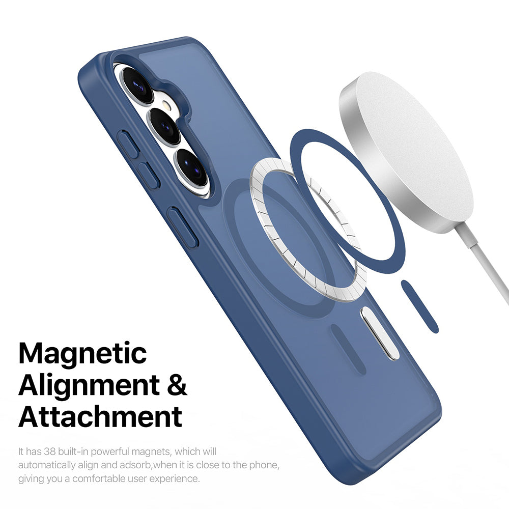 Coque MagSafe pour Samsung Galaxy S26 S942, DUX DUCIS, Yind, violet clair