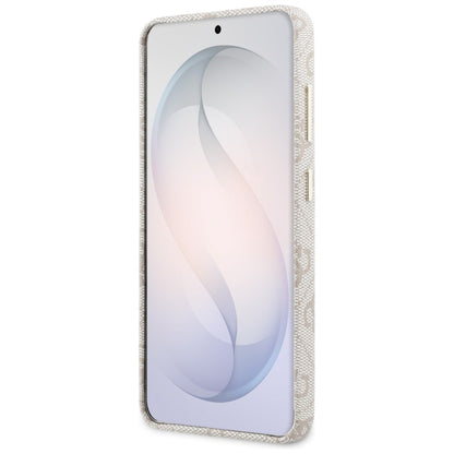 MagSafe Case for Samsung Galaxy S26 S942, Guess, Rhinestone Round Logo, Pink