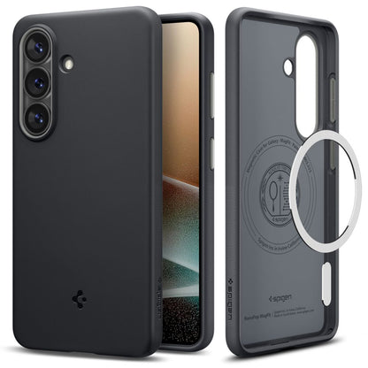 Coque MagSafe pour Samsung Galaxy S26 S942, Spigen, Caseology Nano Pop, Noire ACS11066