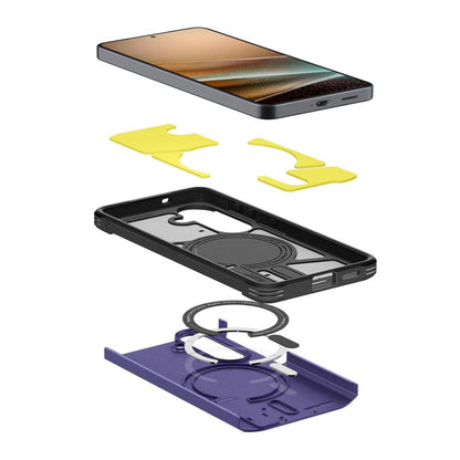 Coque MagSafe pour Samsung Galaxy S26 S942, Spigen, Tough Armor, Mauve ACS11221