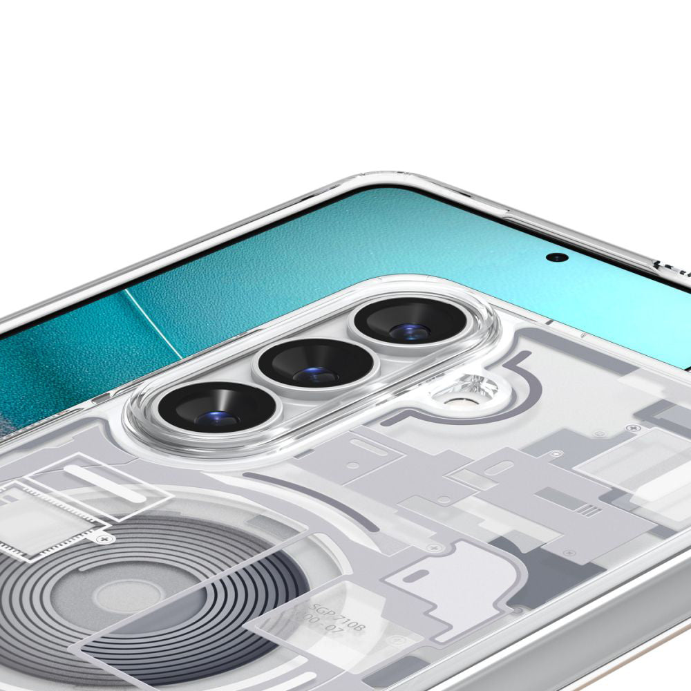 Coque MagSafe pour Samsung Galaxy S26 S942, Spigen, Ultra Hybrid Zero One, Blanche ACS10737