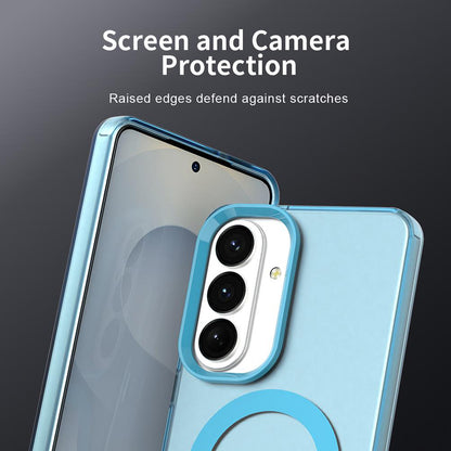 Housse MagSafe pour Samsung Galaxy S26, Techsuit, CandyCase, Bleue