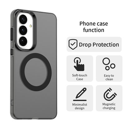 Housse MagSafe pour Samsung Galaxy S26, Techsuit, CandyCase, Noire