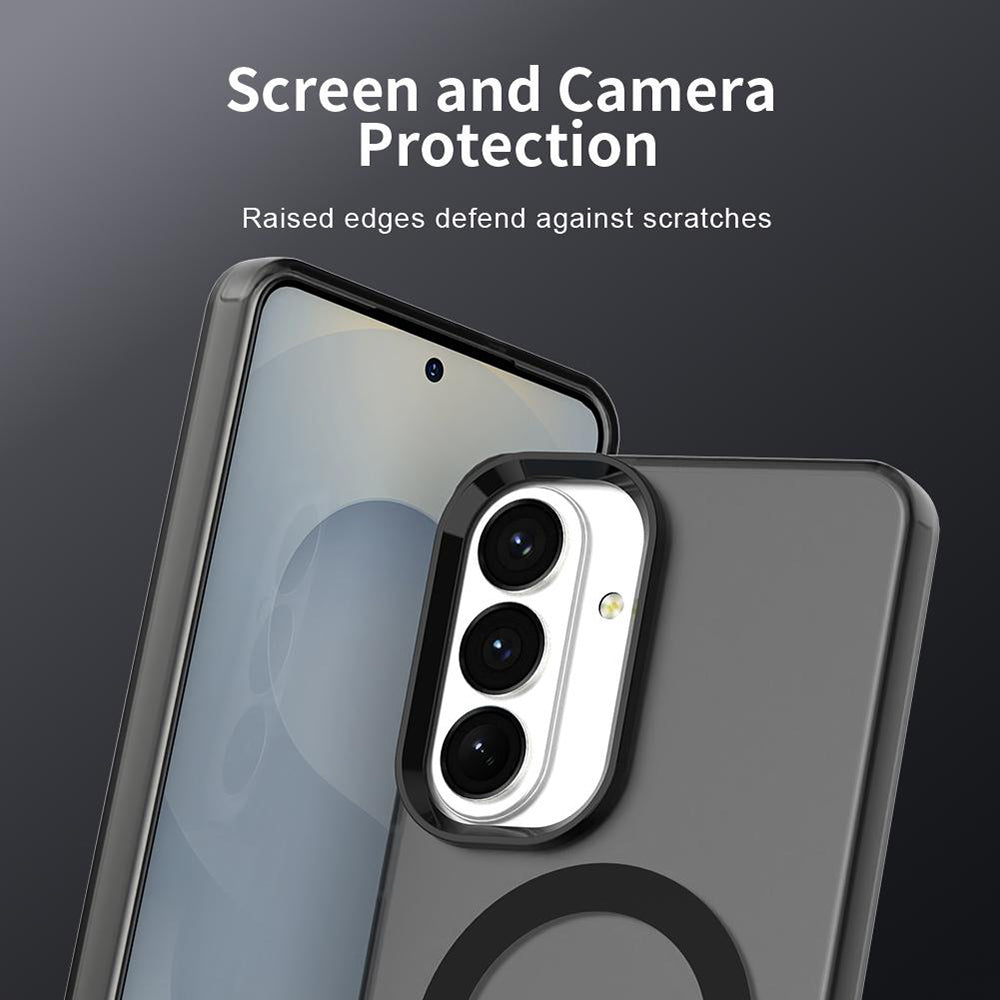 Housse MagSafe pour Samsung Galaxy S26, Techsuit, CandyCase, Noire