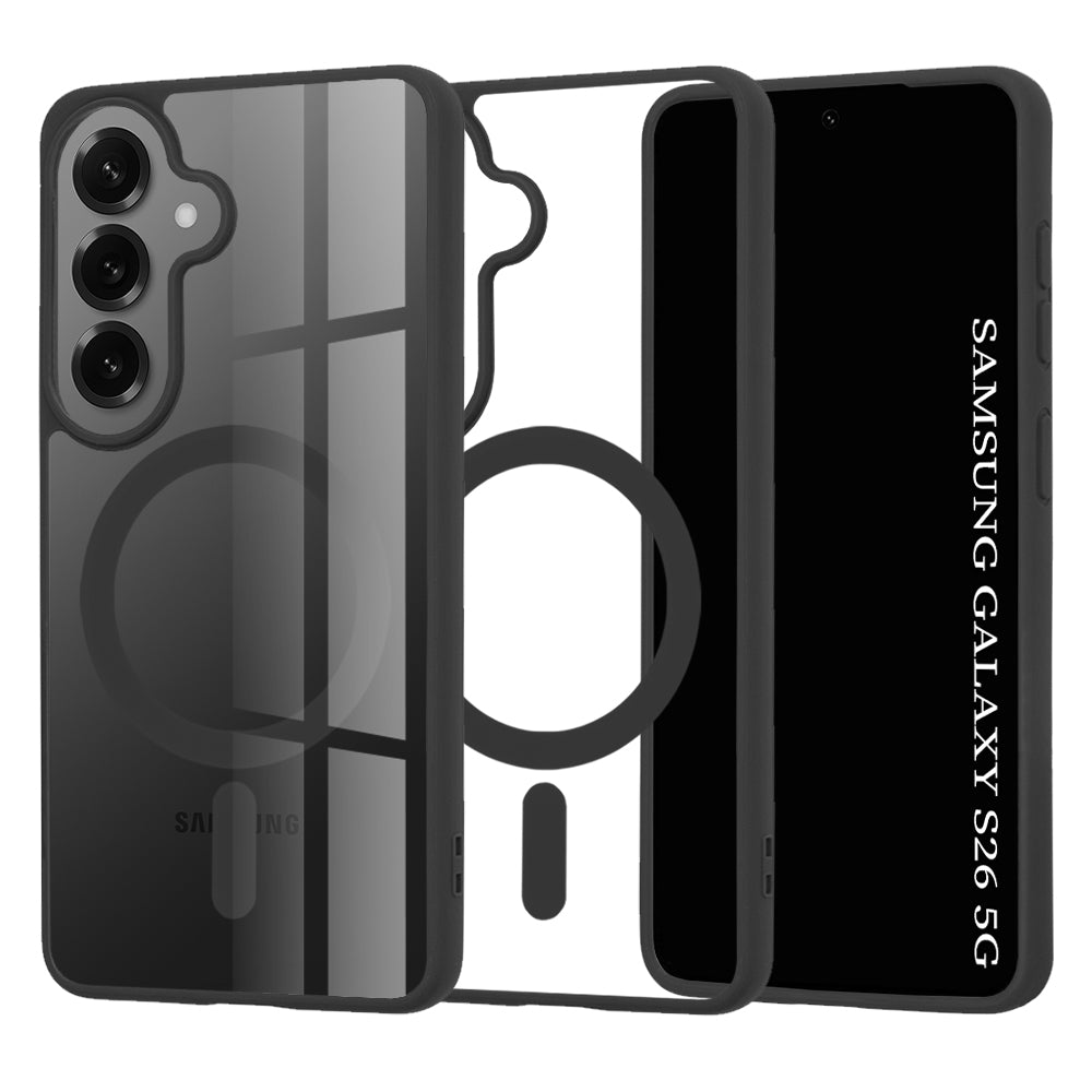 Étui MagSafe pour Samsung Galaxy S26, Techsuit, Pro, Noir