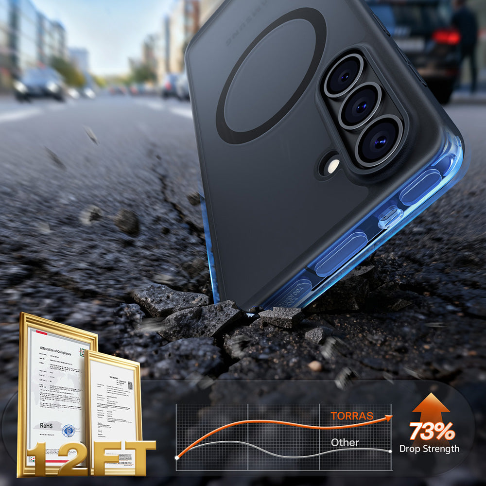 Étui MagSafe pour Samsung Galaxy S26, Torras, Guardian, Noir