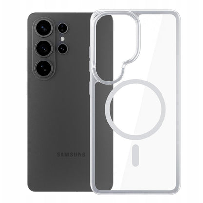 Coque MagSafe pour Samsung Galaxy S26 Ultra S948, 3MK, Armor MagCase, Transparente