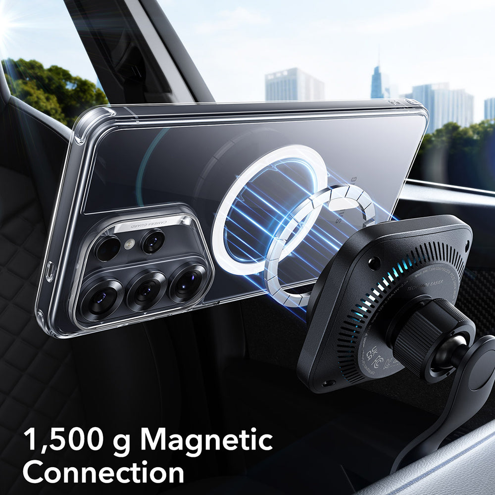 Coque MagSafe pour Samsung Galaxy S26 Ultra S948, ESR, Classic Hybrid, Transparente