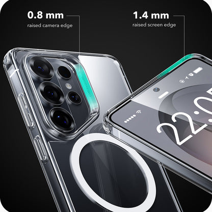 Coque MagSafe pour Samsung Galaxy S26 Ultra S948, ESR, Classic Hybrid, Transparente