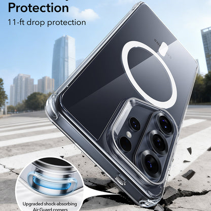 Coque MagSafe pour Samsung Galaxy S26 Ultra S948, ESR, Classic Hybrid, Transparente