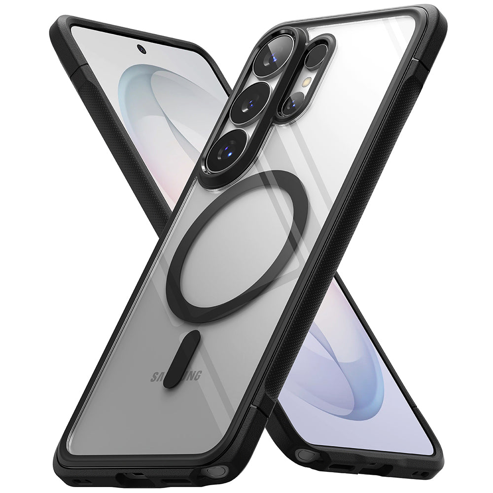 Coque MagSafe pour Samsung Galaxy S26 Ultra, Ringke, Fusion Bold, Noire