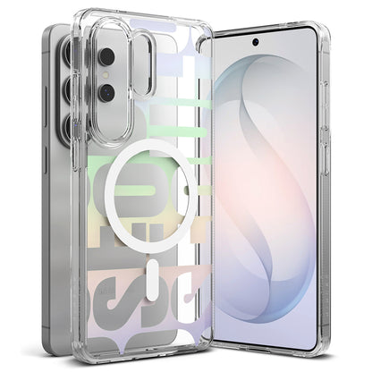 Coque MagSafe pour Samsung Galaxy S26 Ultra S948, Ringke, Fusion Seoul, Transparente