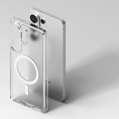 Étui MagSafe pour Samsung Galaxy S26 Ultra, Ringke, Fusion, Mat Transparent